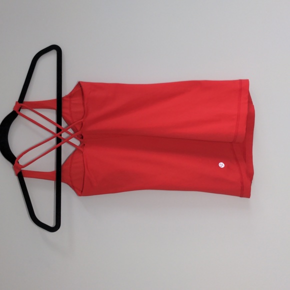 Lululemon Free To Be Tank, Love Red, Womens Size 2 - Picture 4 of 8